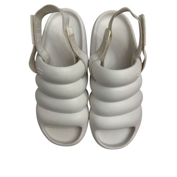 UGG Women's Sport Yeah Platform Sandal in White Size 8 - Picture 1 of 11